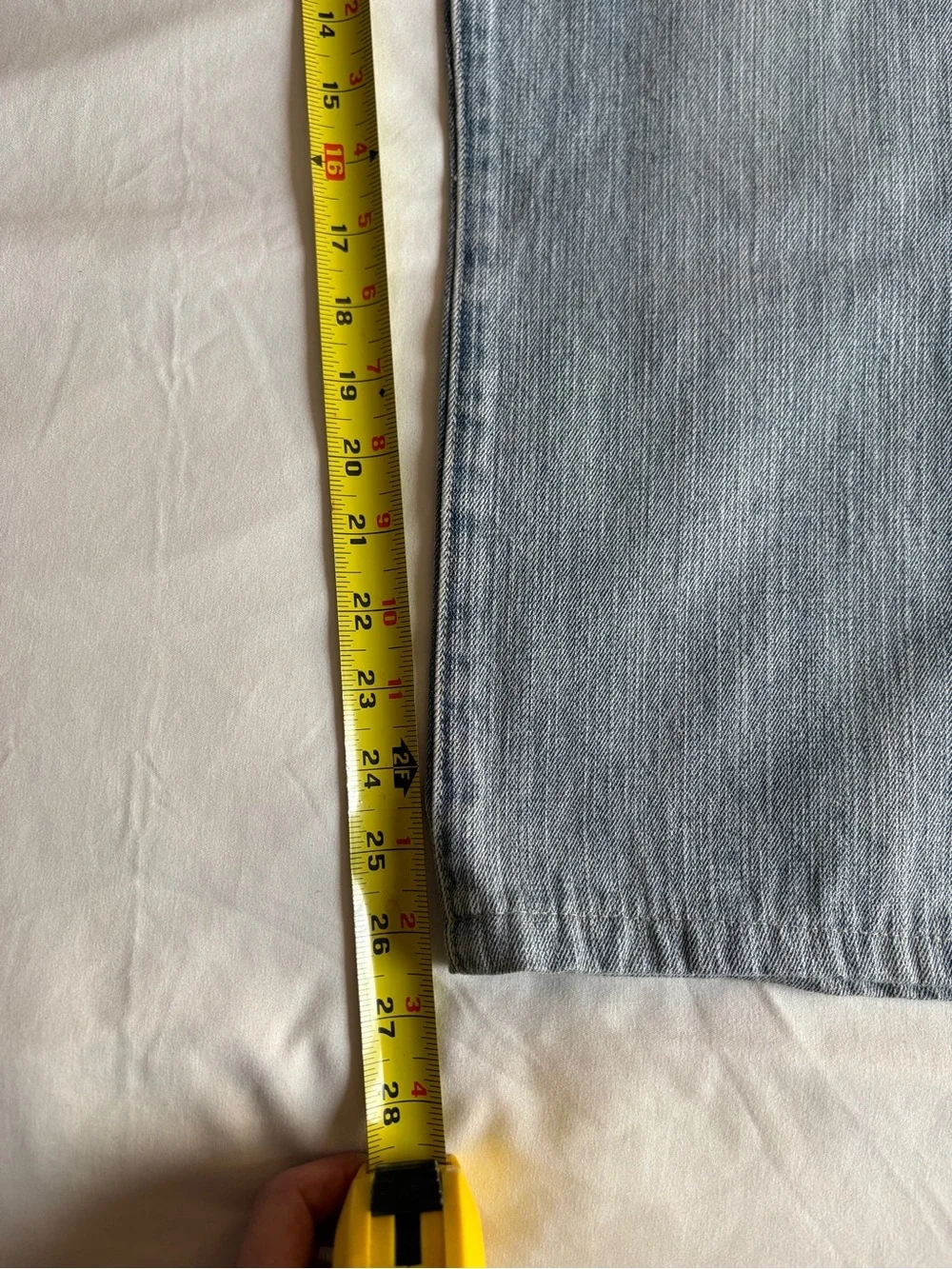 Sean John Light Wash Baggy Straight Leg Jeans Streetwear Y2K Hip Hop Menswear